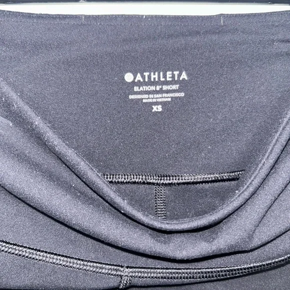Athleta Elation 8” Shorts Black Size XS - Picture 5 of 5